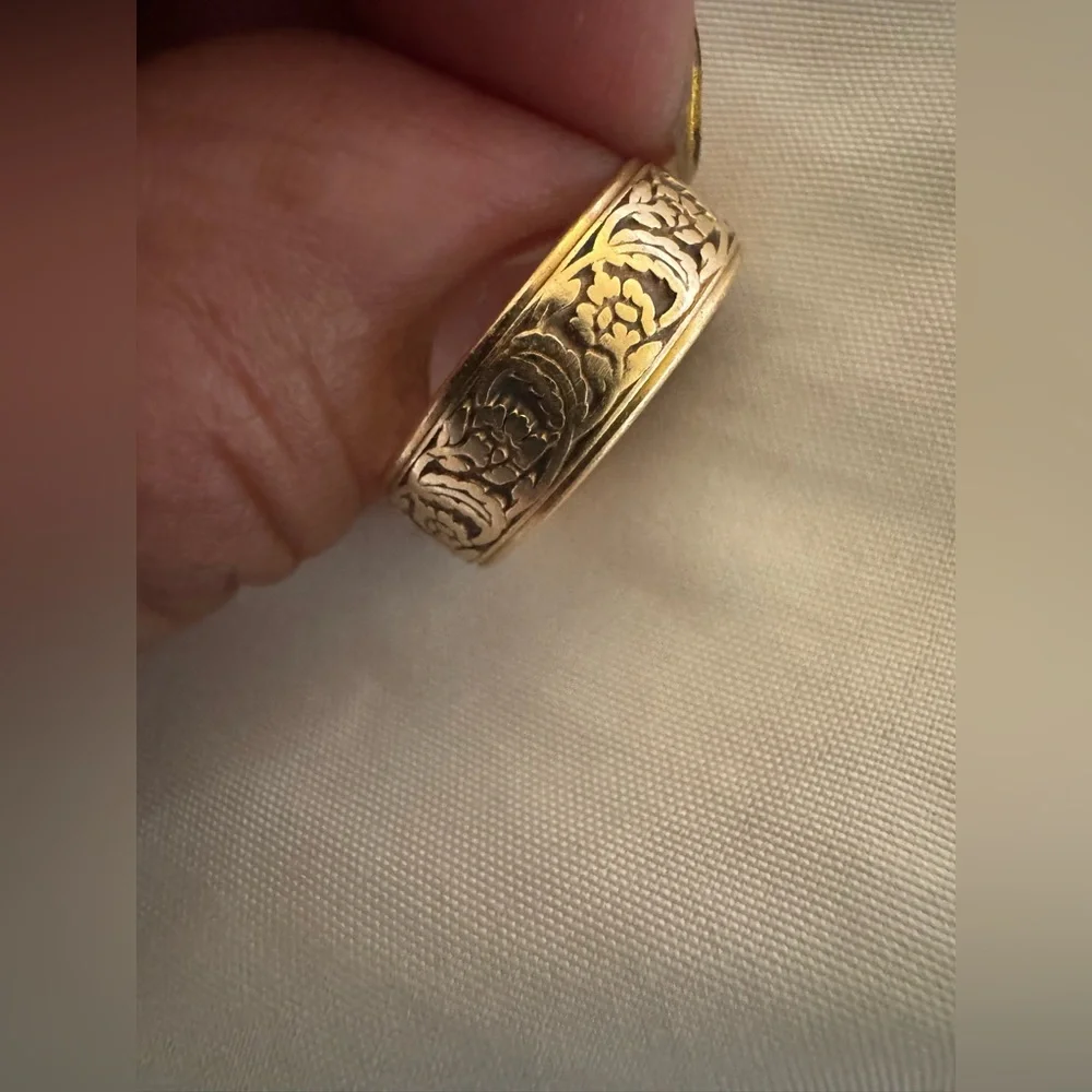 14k gold Artcarved wedding ring - Picture 1 of 10